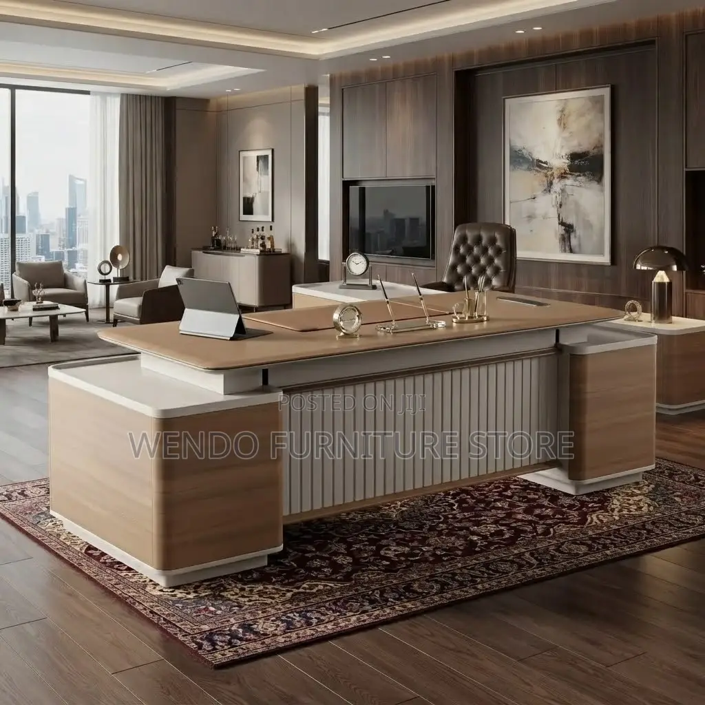 Office Desk; 2400MM Executive Office Mangers and Directors Desks