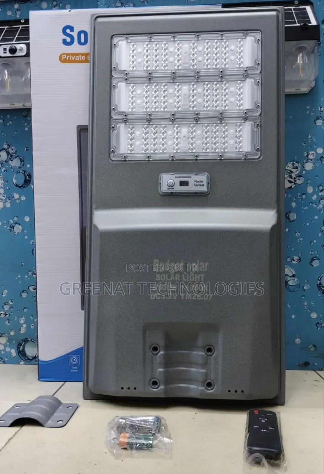 Budget Solar 6000W Street Light 42,000mAh IP67 Dusk to Dawn