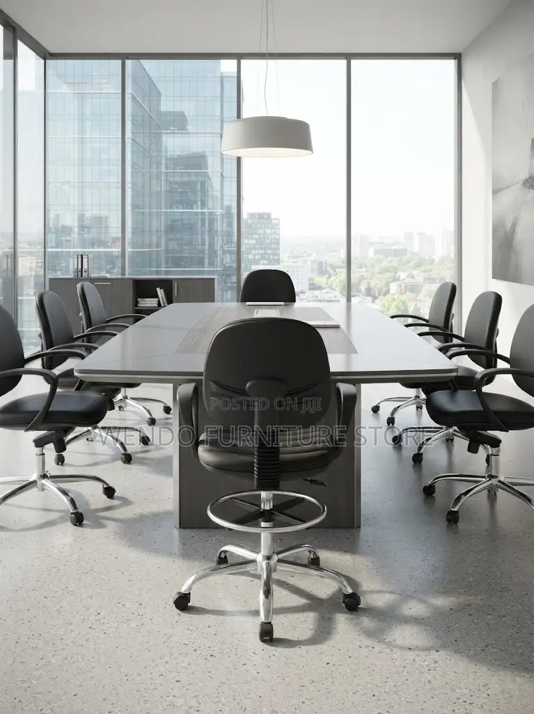 Office Chairs; High Height Fabric Adjustable Receptionist Chairs