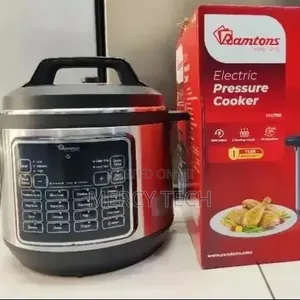 Ramtons Electric Pressure Cooker 8Litres RM782 With18 Cooking Functios