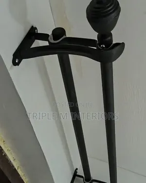 Quality Heavy Gauge 2 Inch Juakali Curtains Rod's