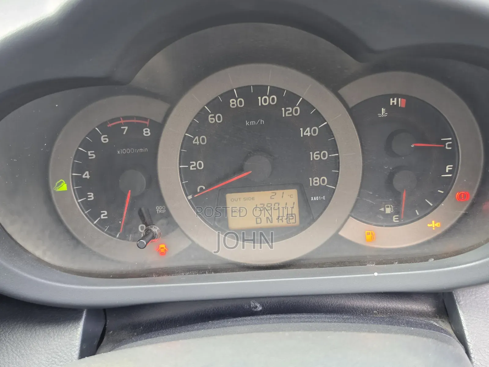 Toyota Vanguard 2013 Pearl