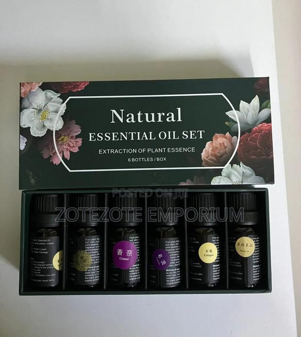 Natural Essential Oils 6 PCS Set