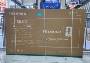 Hisense 75′′ QLED 4K Smart TV Q6 Series – Premium Entertainment