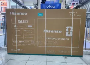 Hisense 75′′ QLED 4K Smart TV Q6 Series – Premium Entertainment