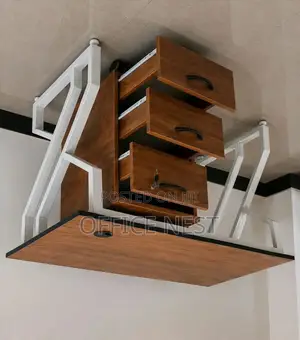 Executive Office Desk With 3 Drawers & Cable Management