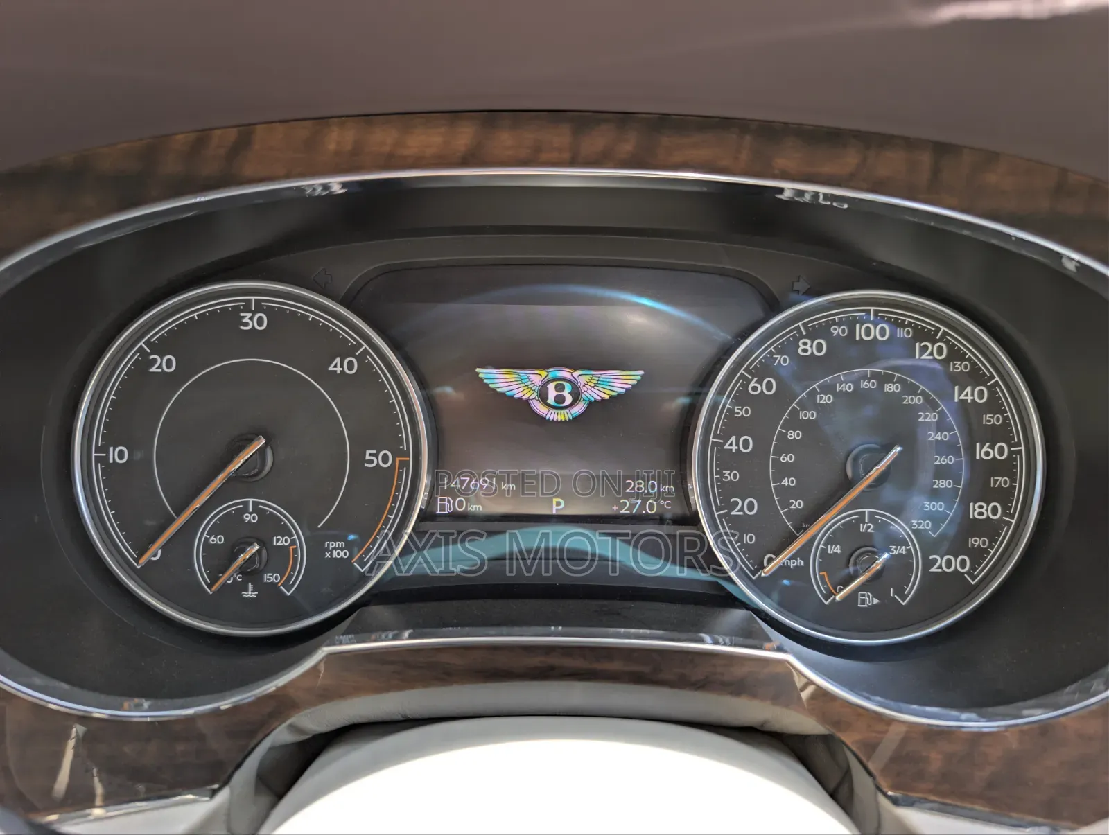 Bentley Bentayga 2018 Gray