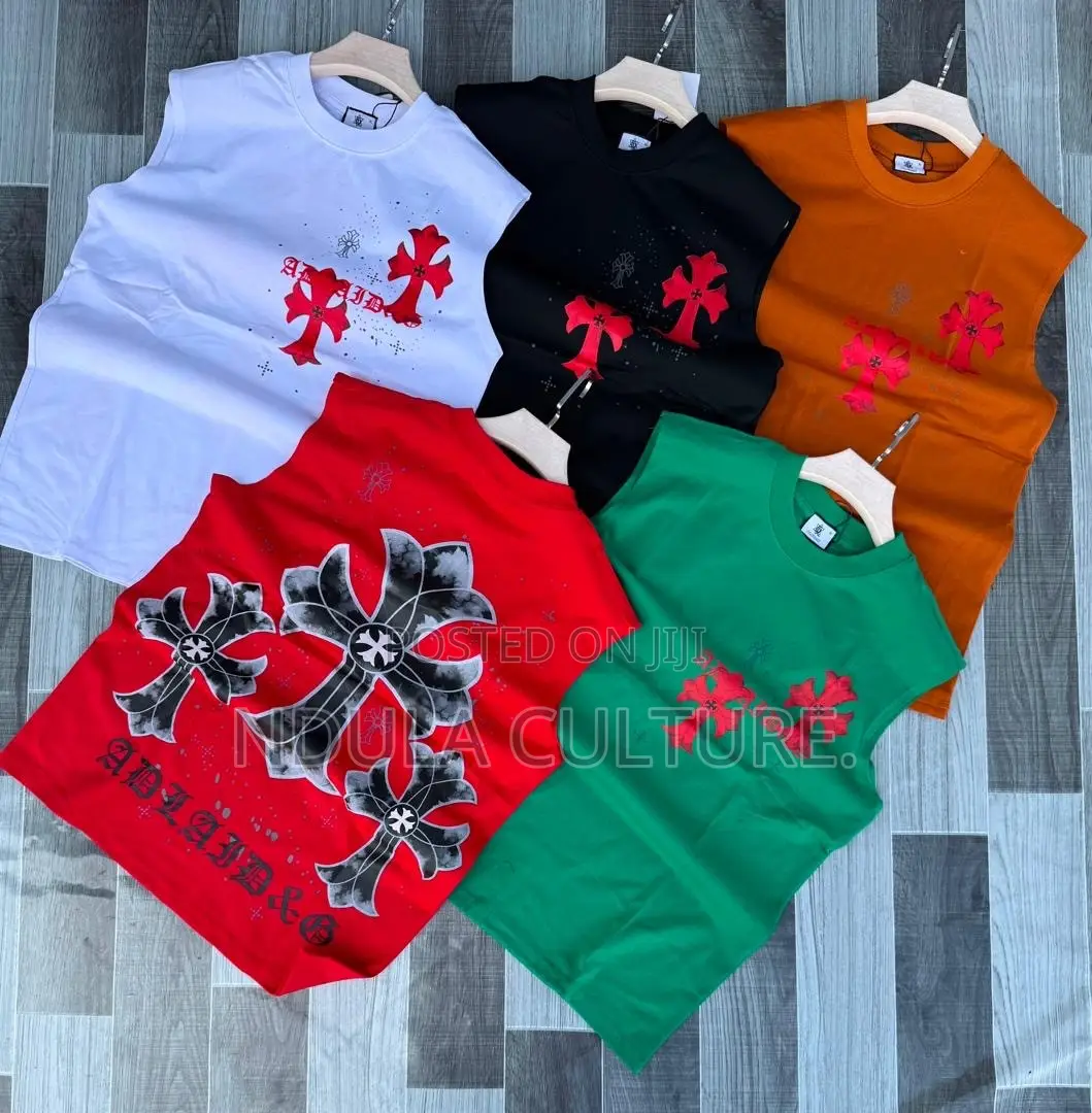 Off White/Chrome Hearts Sleeveless Tshirts