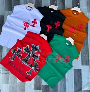 Off White/Chrome Hearts Sleeveless Tshirts