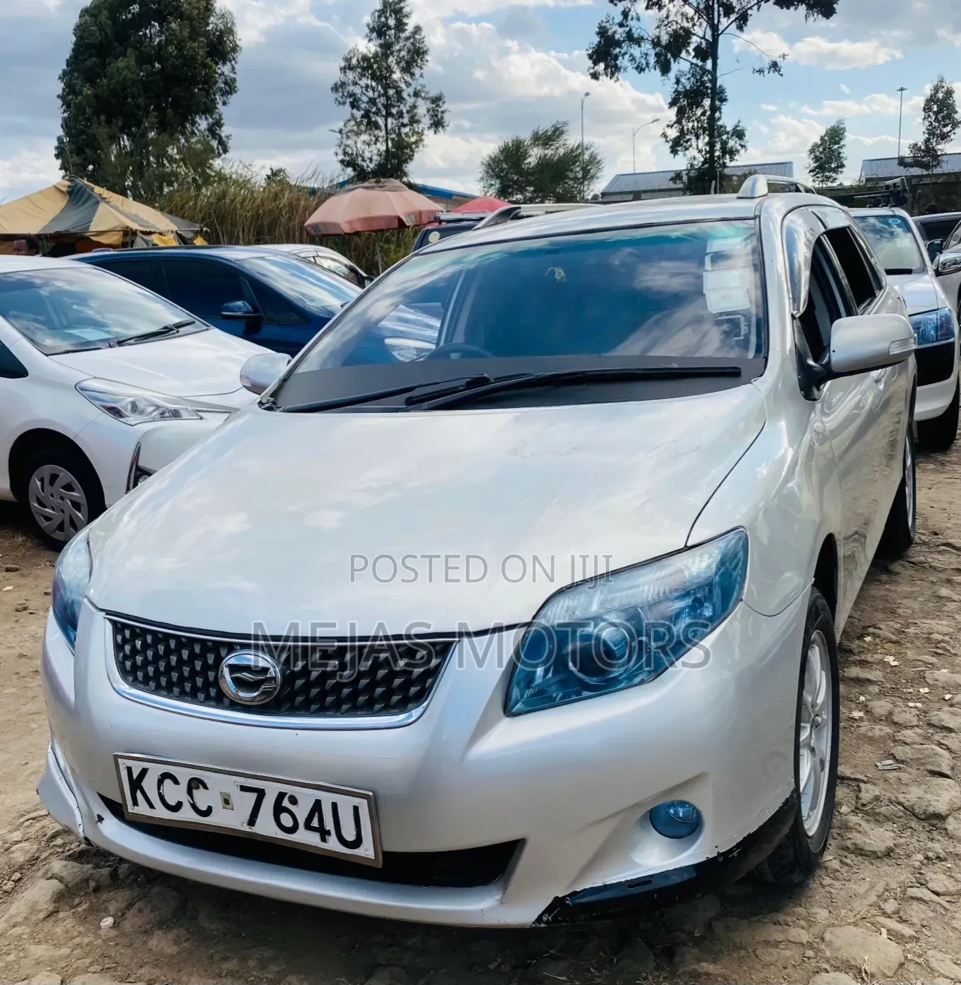 Toyota Corolla Fielder 2008 Silver