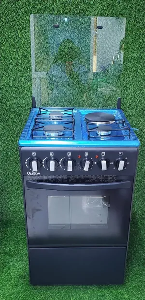 3gas+1electric Plate Olelon Standing Cooker