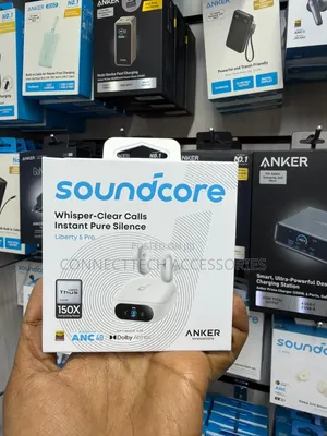 Anker Soundcore Liberty 5 Pro Wireless Noise-Cancelling Earbuds.