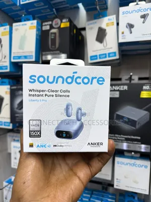 Anker Soundcore Liberty 5 Pro Wireless Noise-Cancelling Earbuds.