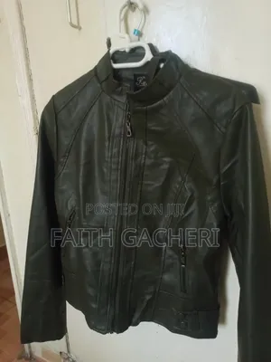 Waist Length Leather Jacket