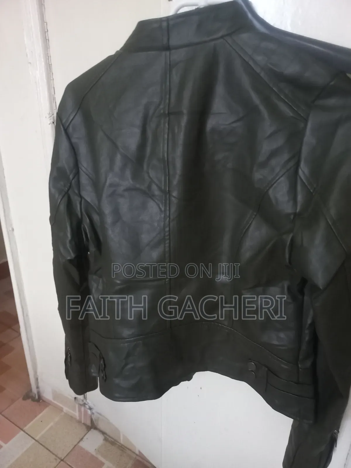 Waist Length Leather Jacket