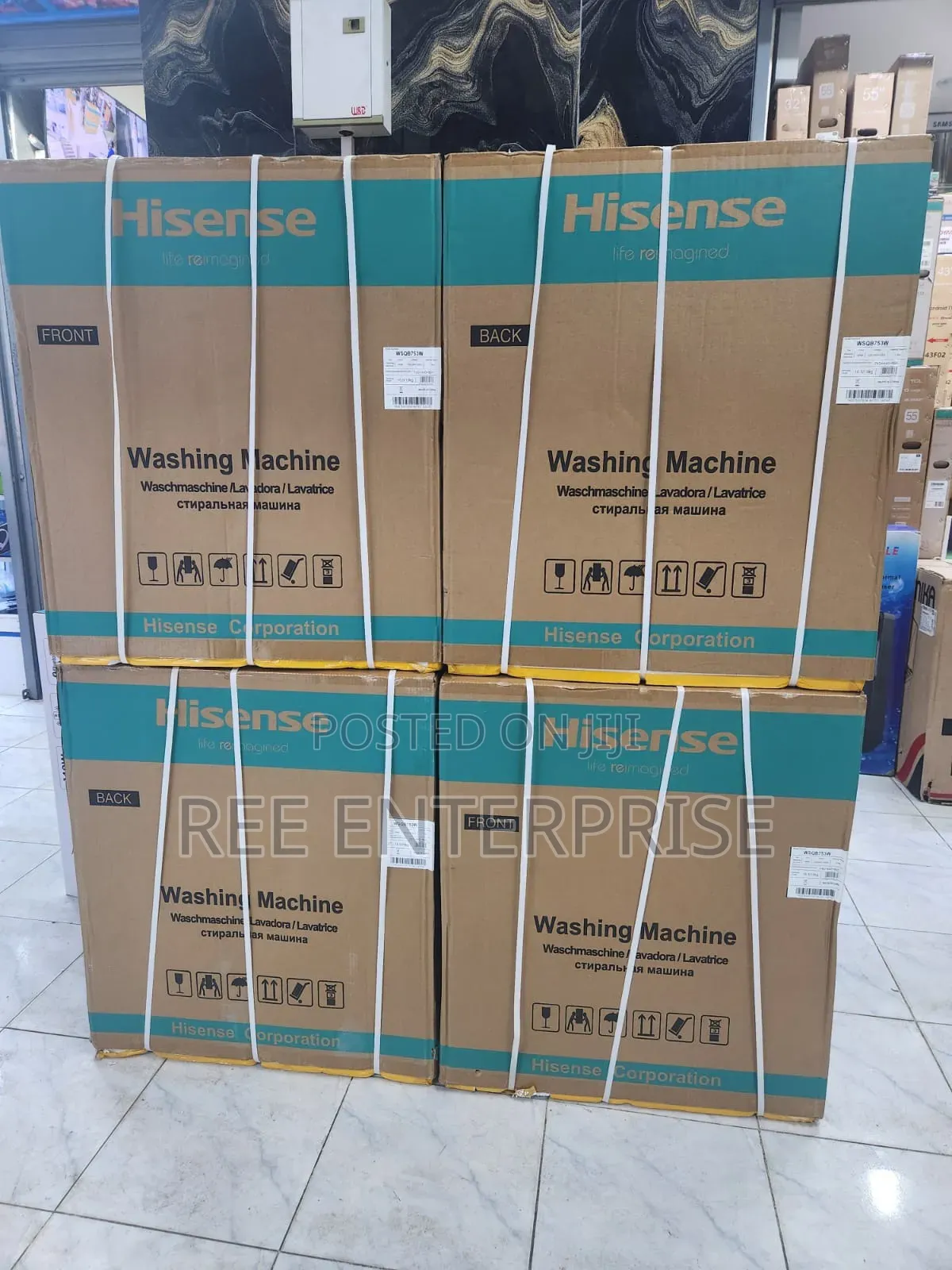 Hisense  Washing Machines 7.5kg Twin-Tub Now Available
