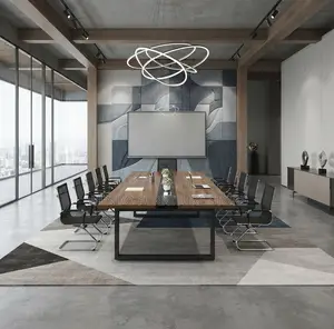 BoardroomTable; Offices 240CM Staff Boardroom Meet Table