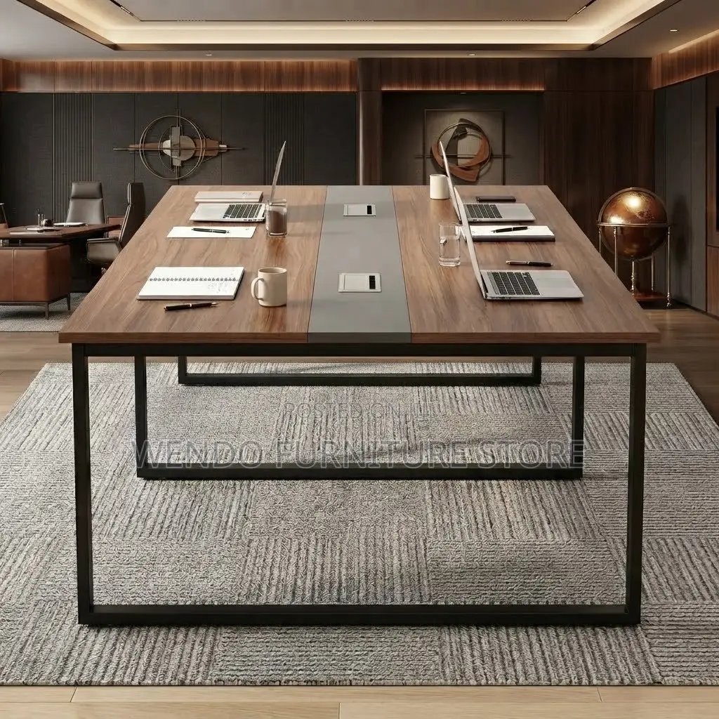 BoardroomTable; Offices 240CM Staff Boardroom Meet Table