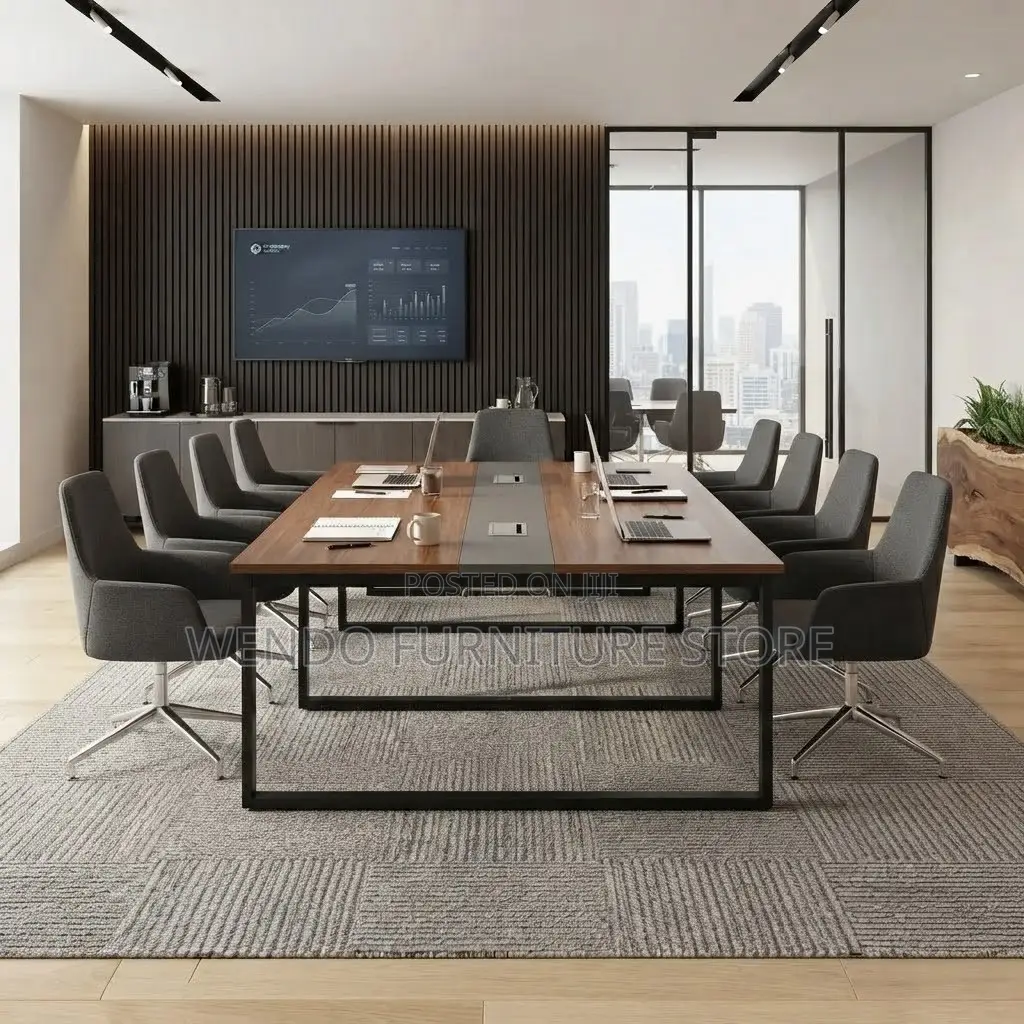 BoardroomTable; Offices 240CM Staff Boardroom Meet Table