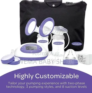 Lansinoh 2-in-1 Double Electric Breast Pump(efficient and Comfortable)