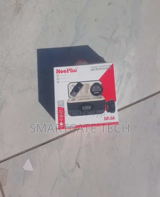 Neepho Wireless Microphone Perfect for Vlogging, YouTube & Interviews