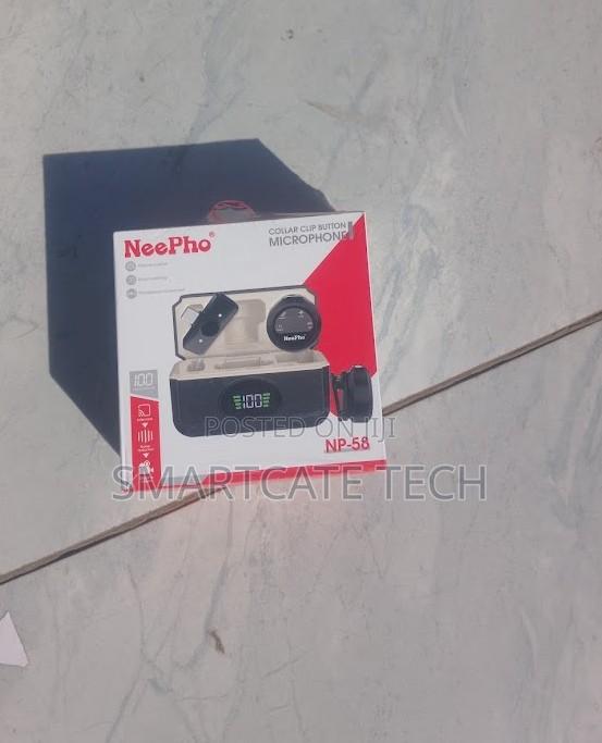 Neepho Portable Wireless Microphone Clear Voice, Hassle-Free Recording