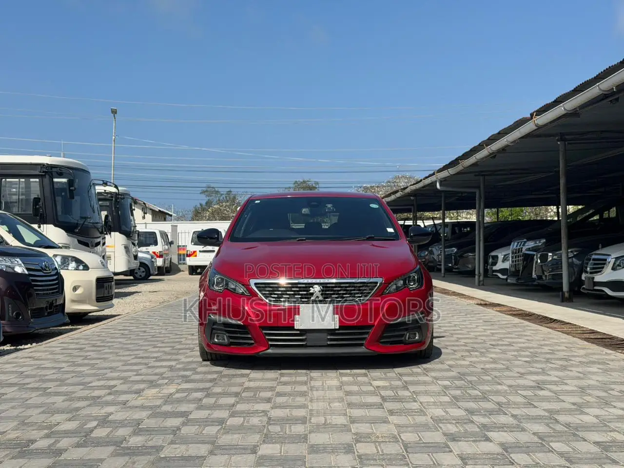 Peugeot 308 2018 Red
