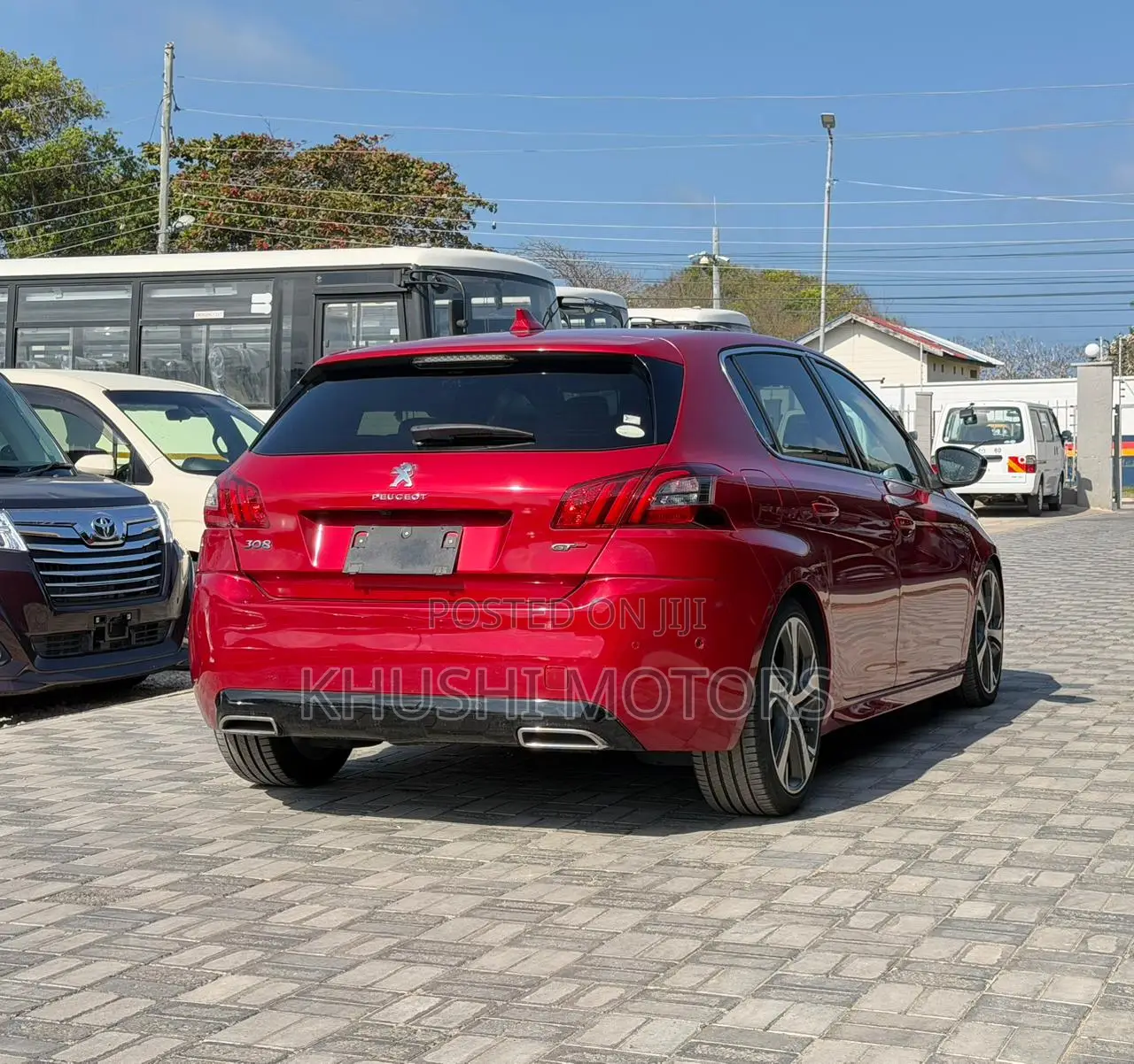 Peugeot 308 2018 Red