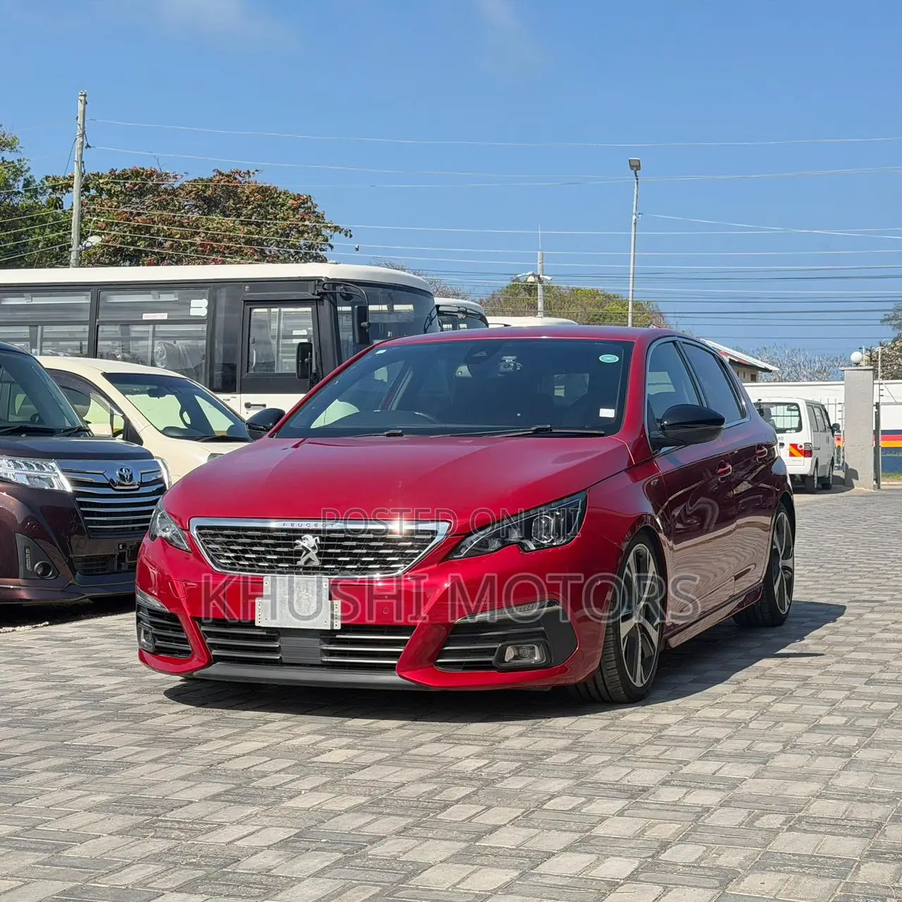 Peugeot 308 2018 Red