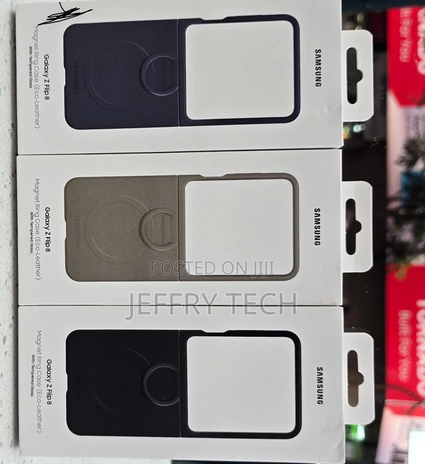 Flip 8 Magnetic Ring Case