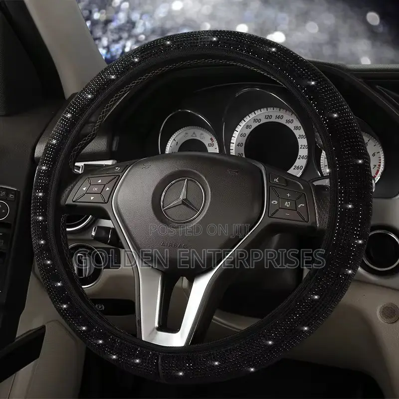 Bling Rhinestone Steering Wheel Cover