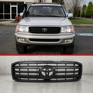 Front Grille Toyota Land Cruiser FJ100 1999-2002 Facelift Design Black