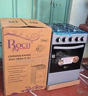 Roch 50×55cm Freestanding Full Gas Cooker – Efficient Cooking