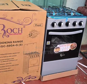 Roch 50×55 Full Gas Standing Cooker – Durable & Easy to Use