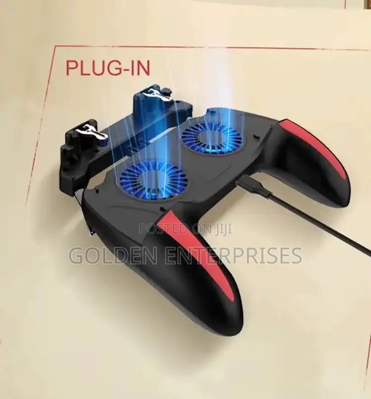 PUBG Mobile Gaming Controller With Built-in Cooling Fans, Android,iOS