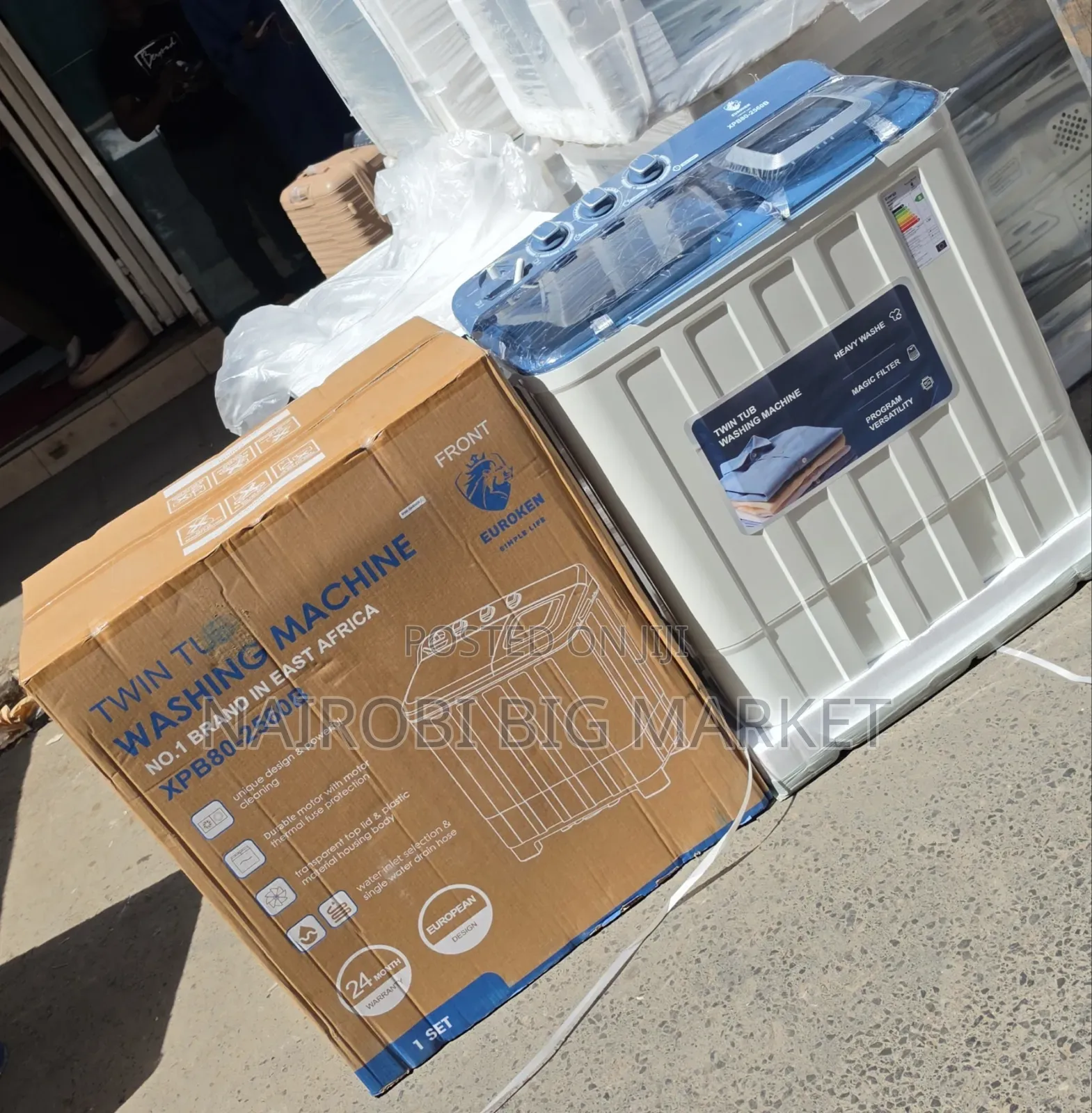 8kg Euroken Washing Machine