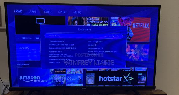 GLD Frameless Smart Android TV. - thumbnail 3