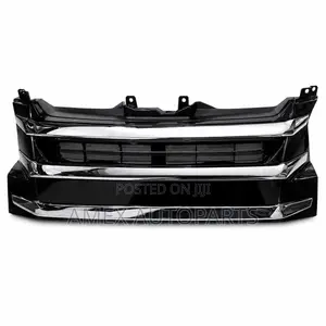 Grille Toyota Hiace 7l Kdh200 2014 Onwards Wide Chrome/Black Color