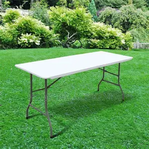 Folding Table; Space-Saving Foldable Table for Outdoor Events