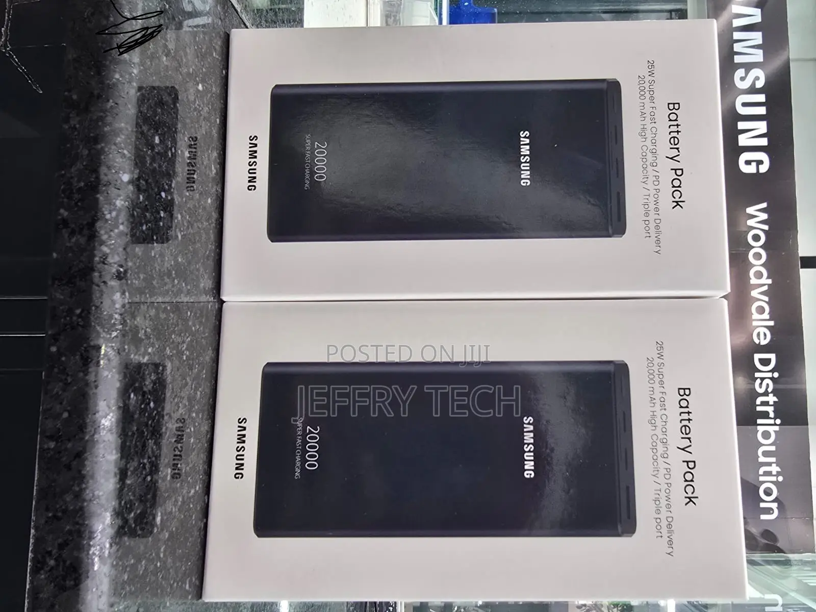 Samsung 20,000mAh 25W Super Fast Charging Battery Power Bank