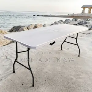 Folding Table; Space-Saving Foldable Table for Outdoor Events
