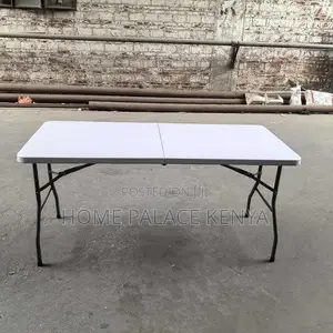 Folding Table; Space-Saving Foldable Table for Outdoor Events