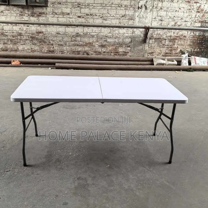 Folding Table; Space-Saving Foldable Table for Outdoor Events