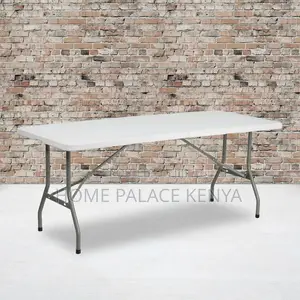 Folding Table; Space-Saving Foldable Table for Outdoor Events