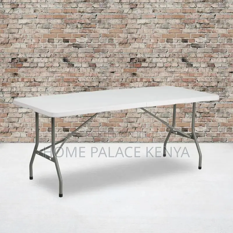 Folding Table; Space-Saving Foldable Table for Outdoor Events