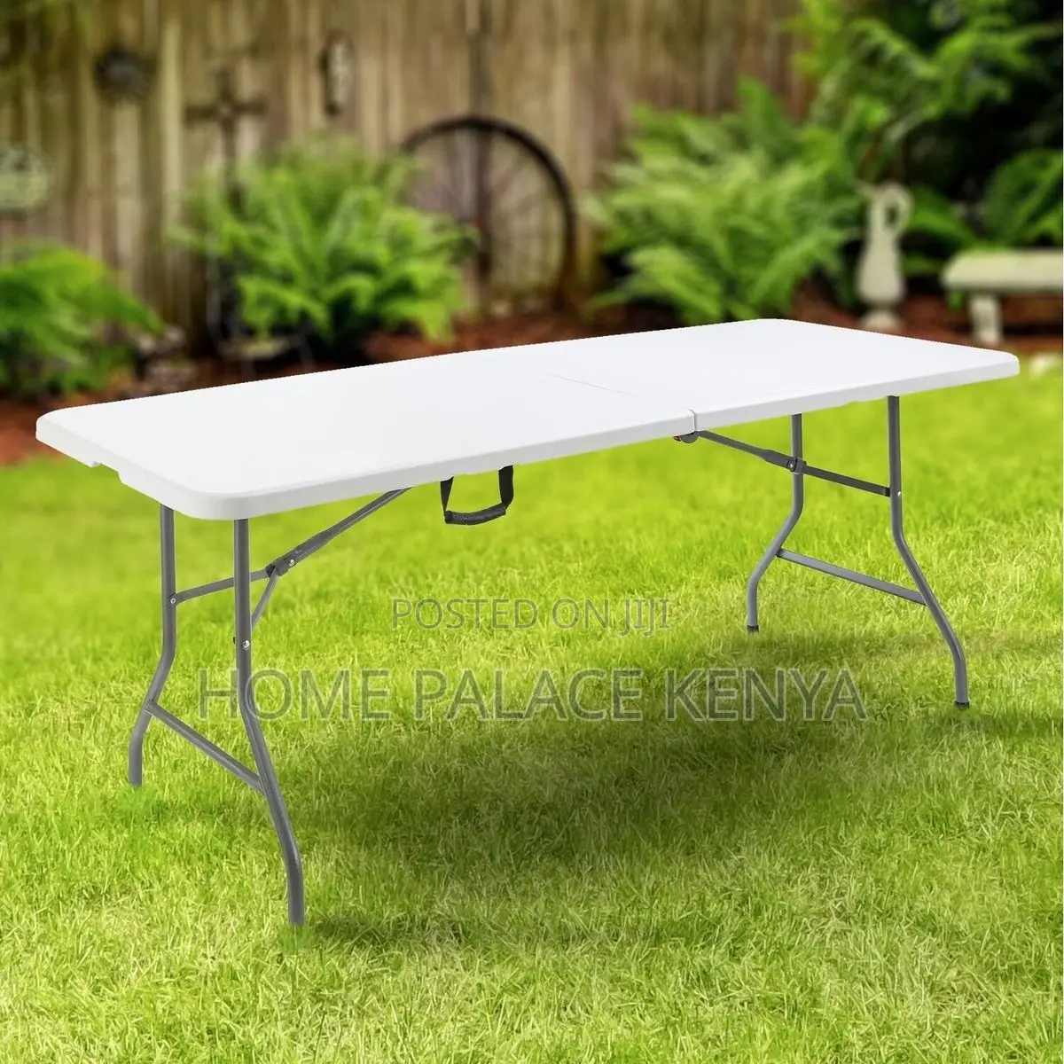 Folding Table; Space-Saving Foldable Table for Outdoor Events