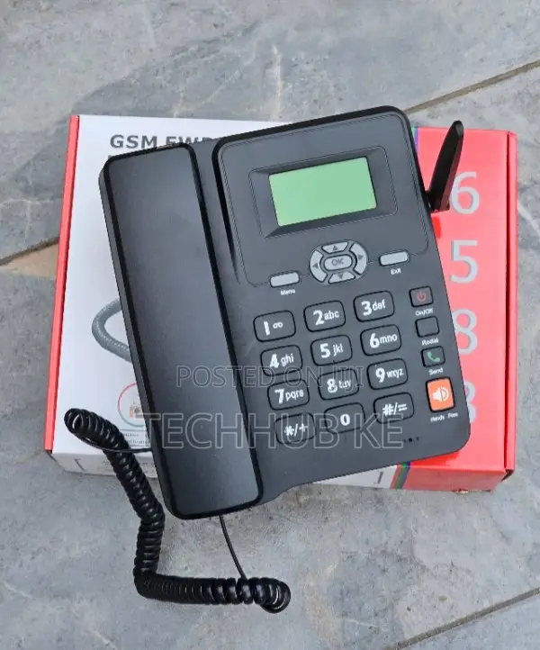 GSM Fixed Wireless Phone 6588 Dual SIM Card