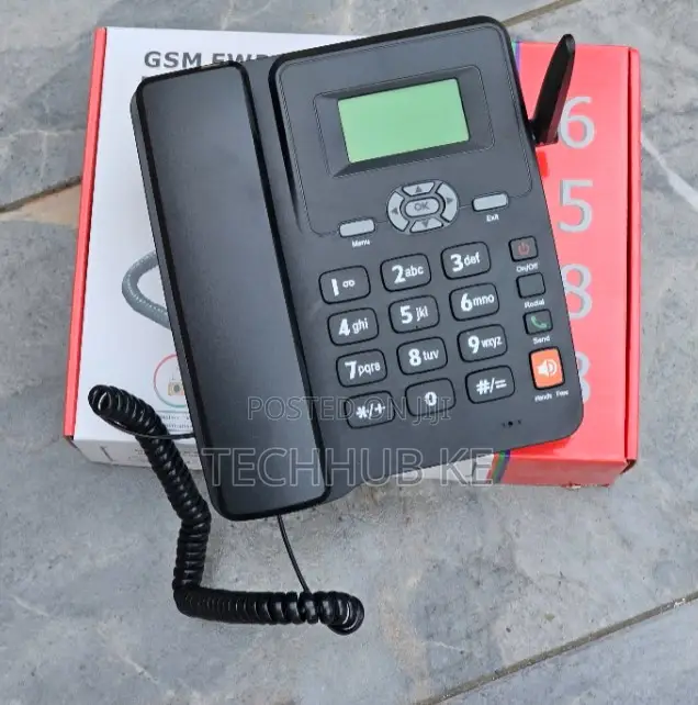 GSM Fixed Wireless Phone 6588 Dual SIM Card