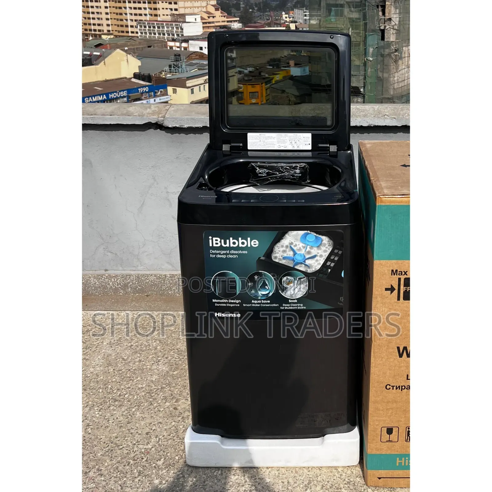 Hisense 9kg Top Load Fully Automatic Washing Machine