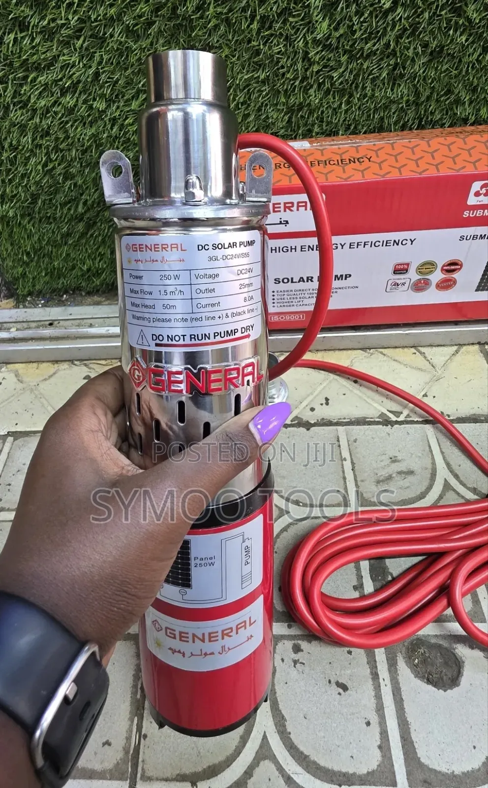 Solar Powered Submersible Water Pump